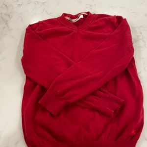 Burberry kids red sweater